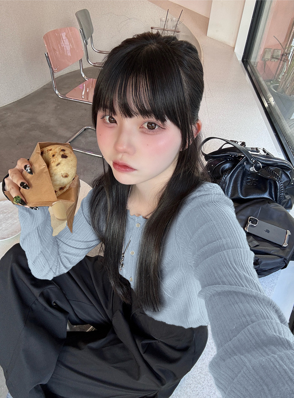 メロウリブカーディガン