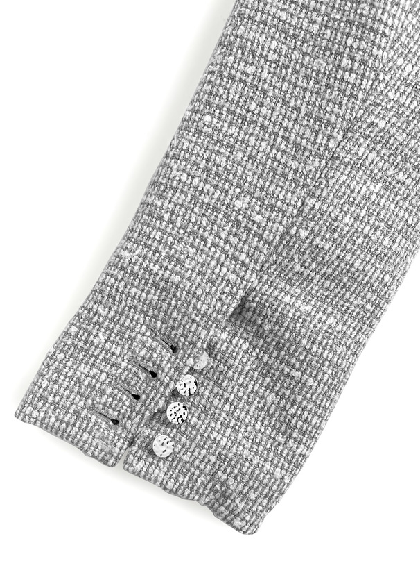 チュールフリルラメツイードジャケット