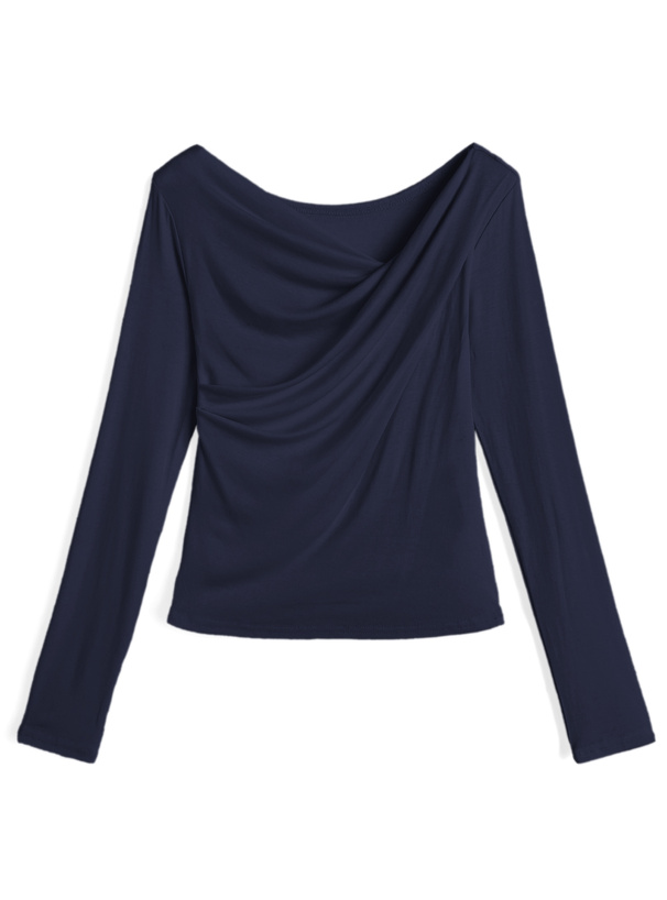 接触冷感3Wayシアードレープカシュクールトップス
