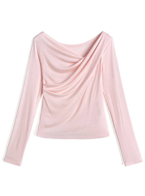 接触冷感3Wayシアードレープカシュクールトップス