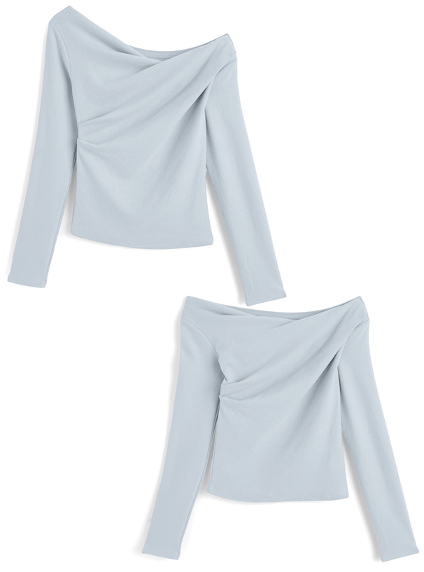 3Wayドレープカシュクールトップス