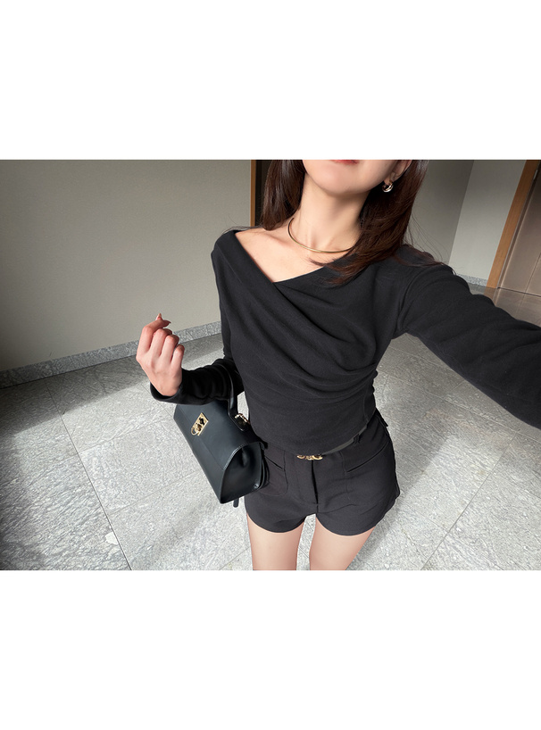 3Wayドレープカシュクールトップス