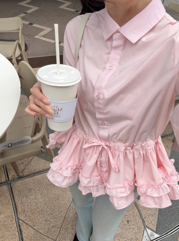 ティアードフリルチュニック