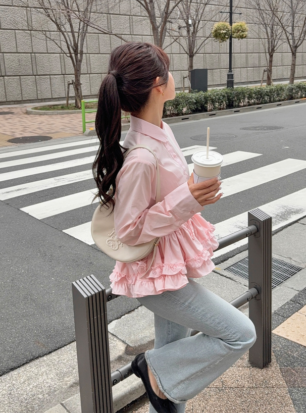 ティアードフリルチュニック