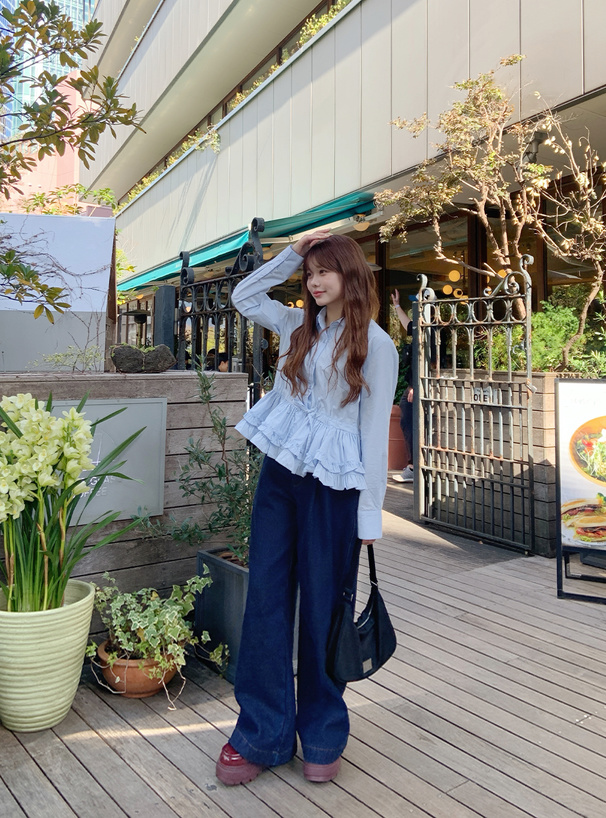 ティアードフリルチュニック