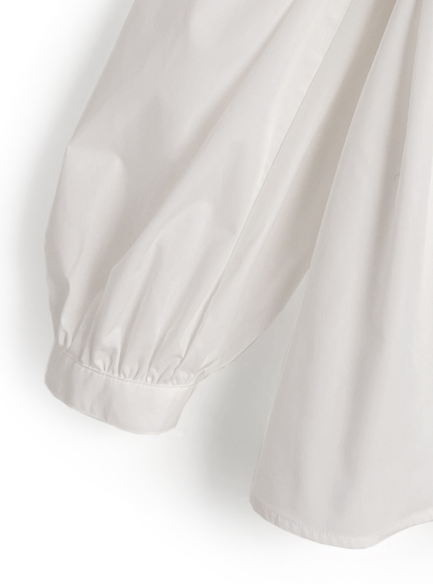 ビッグリボンビスチェ×シャツチュニックアンサンブル