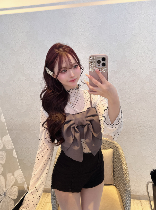 ビッグリボンビスチェ