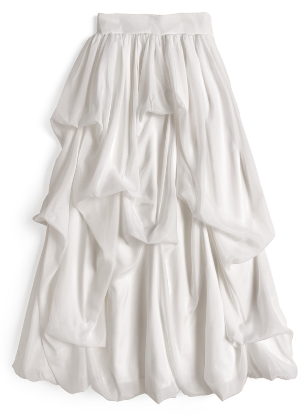 バルーンヘムスカート