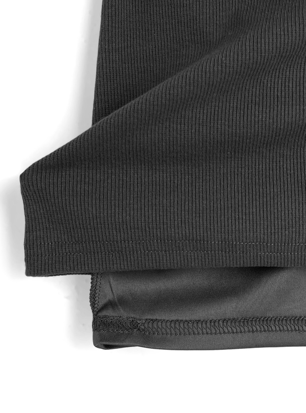 カップ付きドレープカシュクールキャミソールミニワンピース