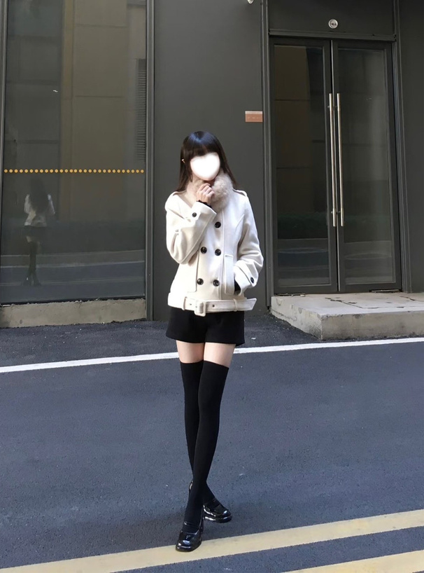 ハイウエストショートパンツ