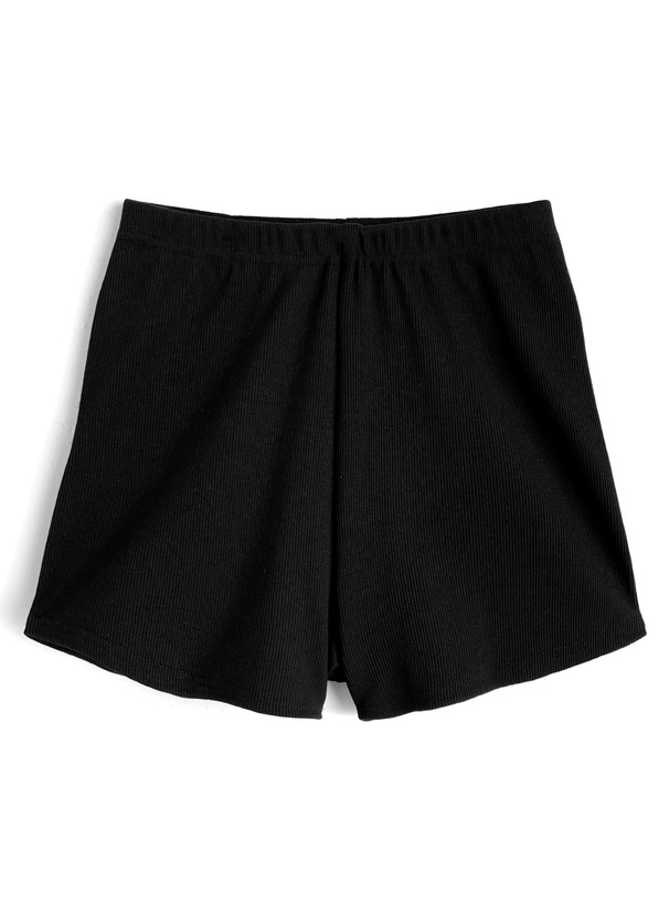 ベーシックリブショートパンツ