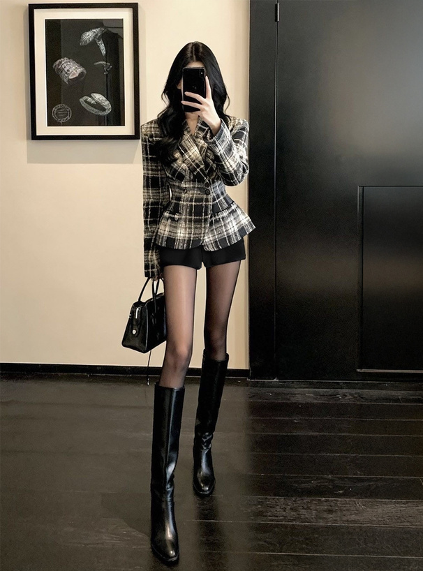 ベーシックリブショートパンツ