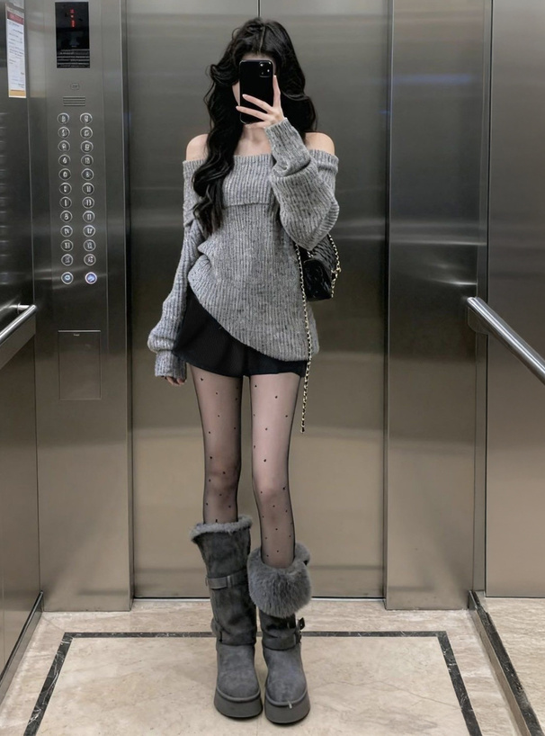 ハイウエストショートパンツ