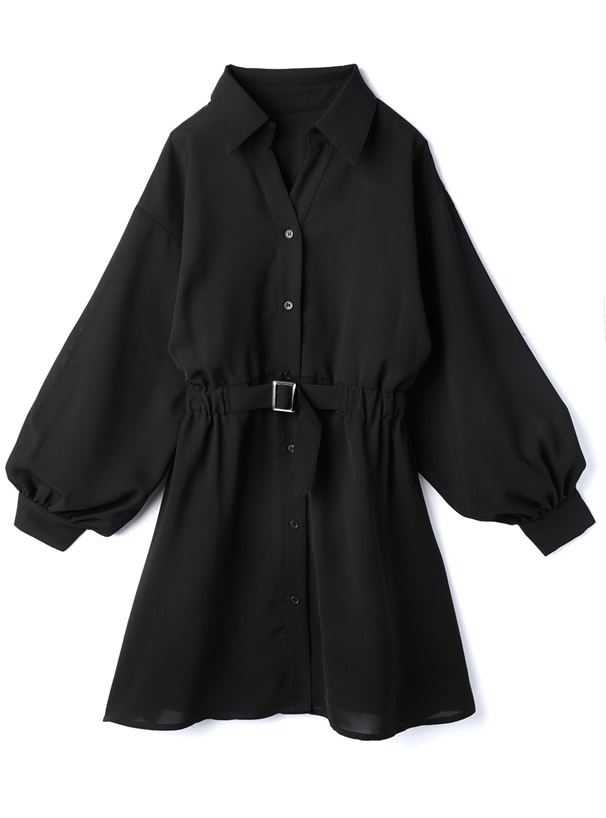 ベルトデザインシャツワンピース Dk2a レディースファッション通販のグレイル Grl 公式