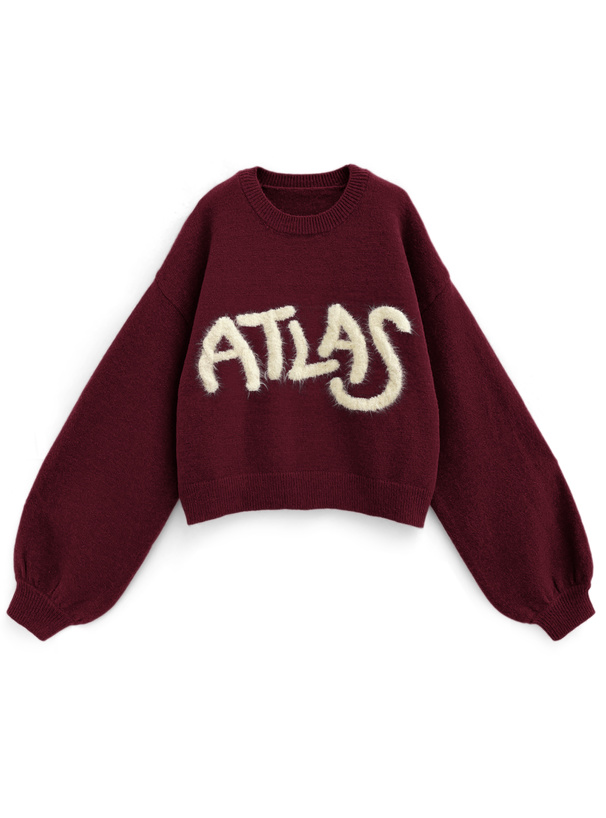 トップス MIDWEST EXCLUSIVE BANDAGE KNIT レーサーデザインembroideryニットトップス[品番：MKSW0060834