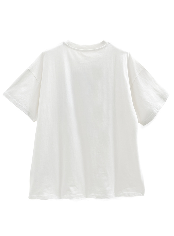 フォトプリントロゴTシャツ