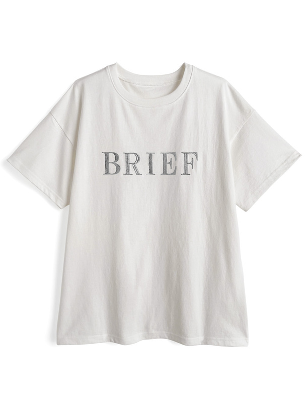 箔ロゴTシャツ
