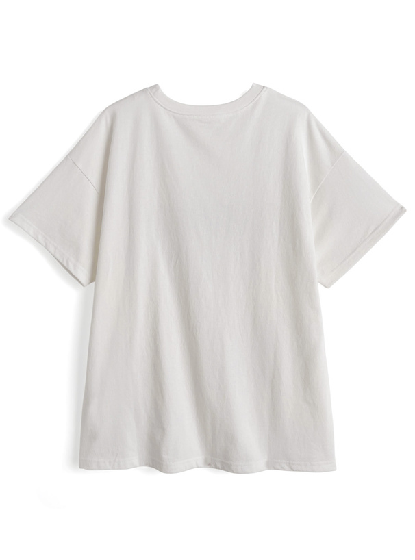 箔ロゴTシャツ