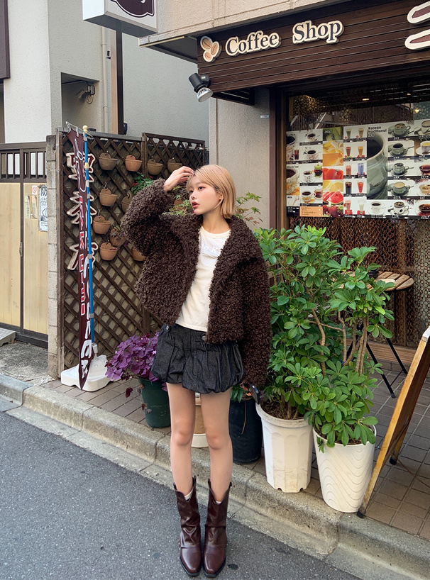 プードルファーブルゾン