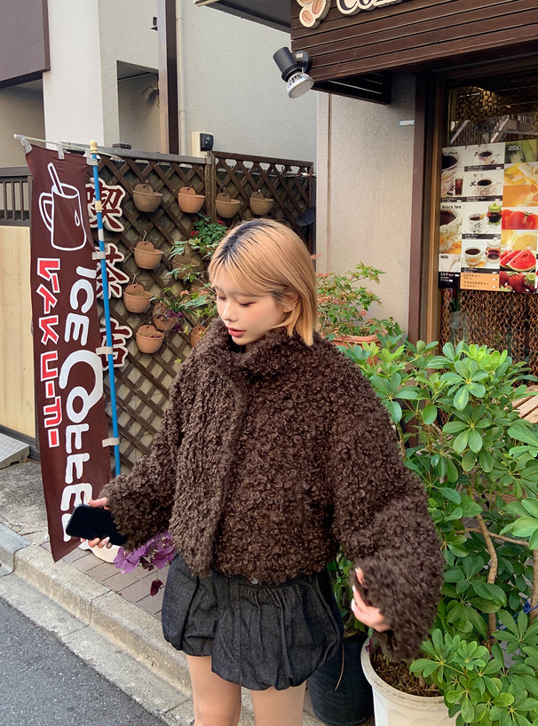 プードルファーブルゾン
