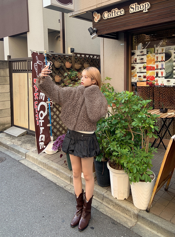 プードルファーブルゾン