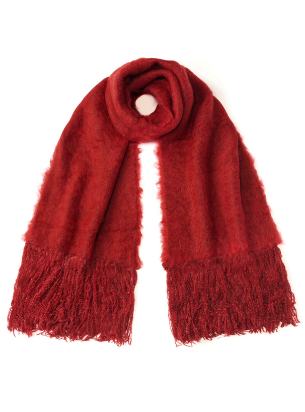 起毛フリンジボリュームマフラー