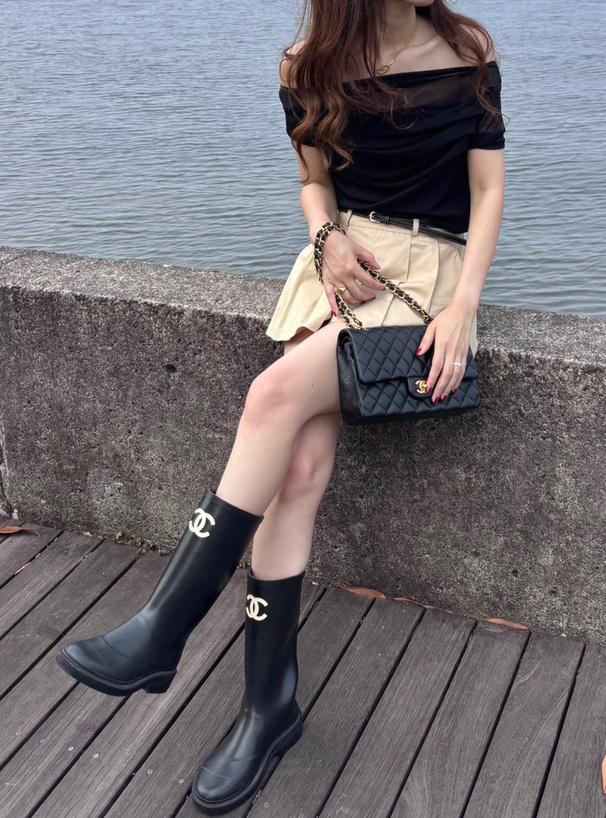 ドレープオフショルダーシアートップス