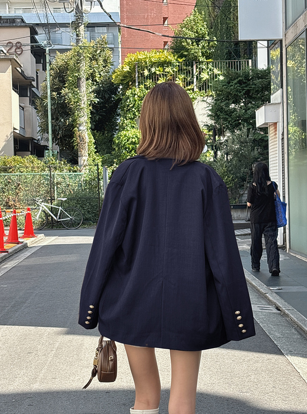 ダブルボタンテーラードジャケット