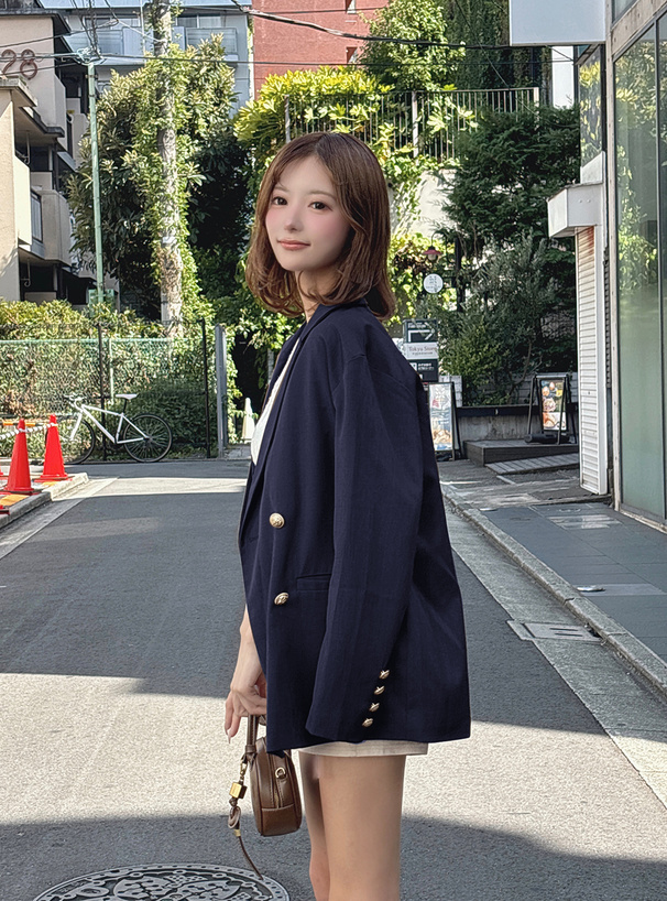 ダブルボタンテーラードジャケット[dpk468] | レディースファッション