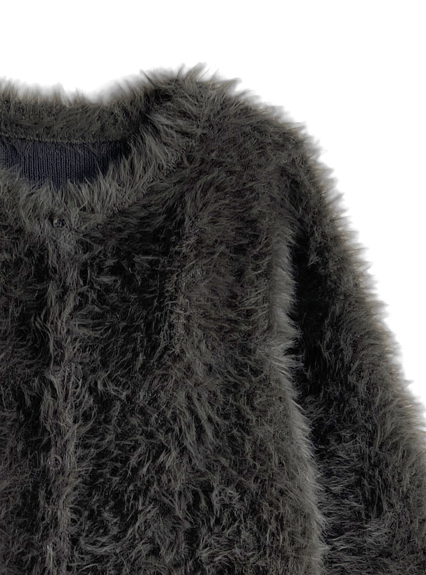 シャギーニットカーディガン