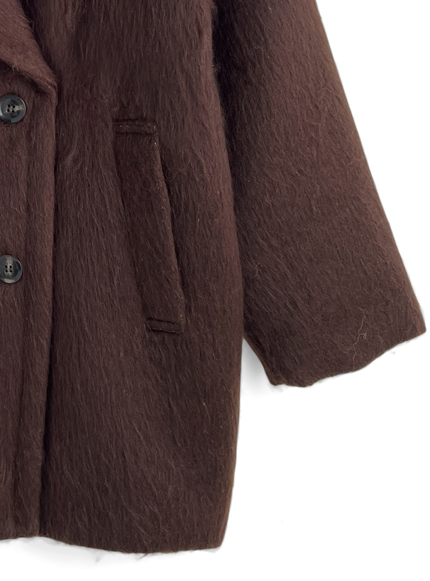 シャギーダブルコクーンコート[dpk476] | レディースファッション通販