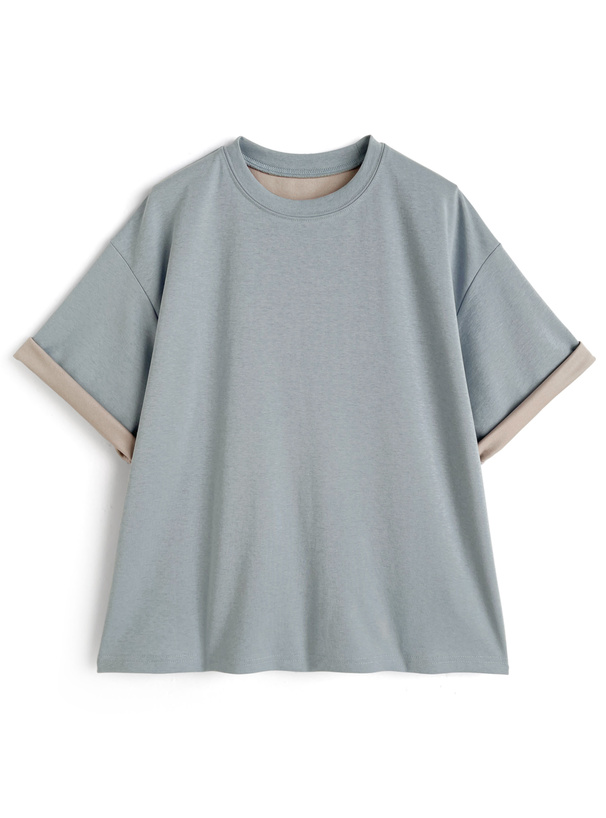 バイカラーTシャツ