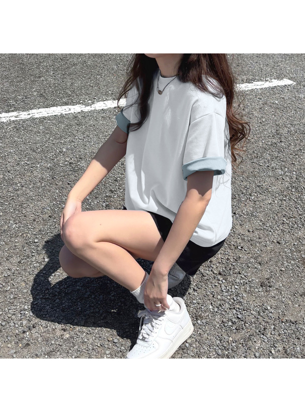 バイカラーTシャツ