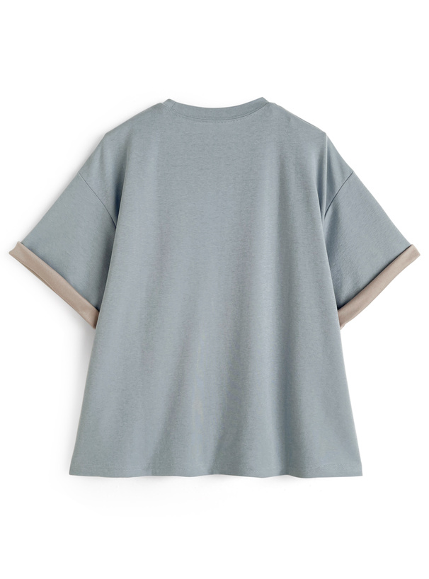 バイカラーTシャツ