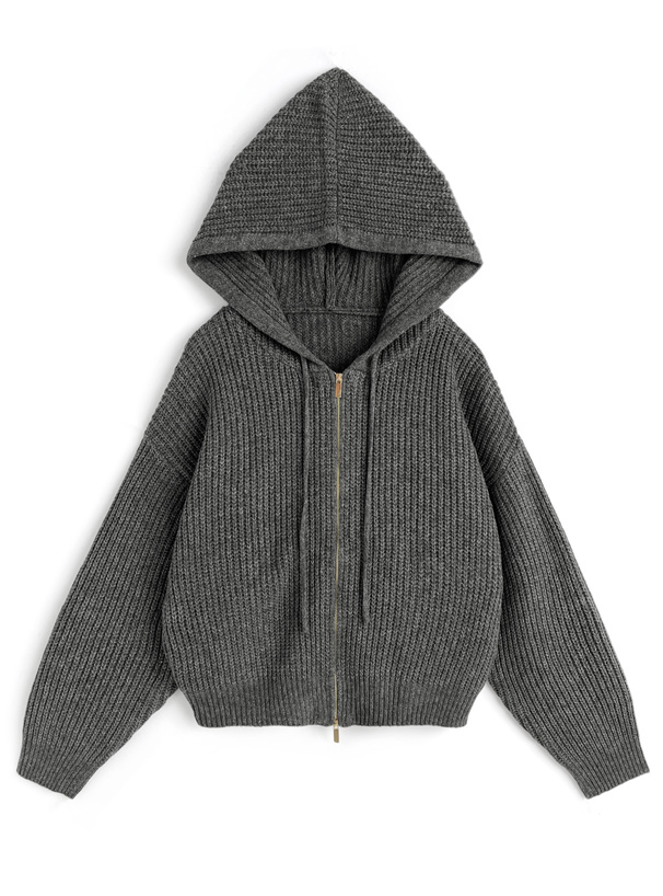 GFORE パーカー フード付きダブルジップニットパーカー[dr810] | レディース