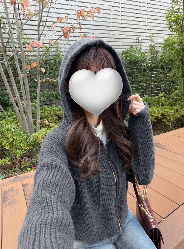 フード付きダブルジップニットパーカー[dr810] | レディース