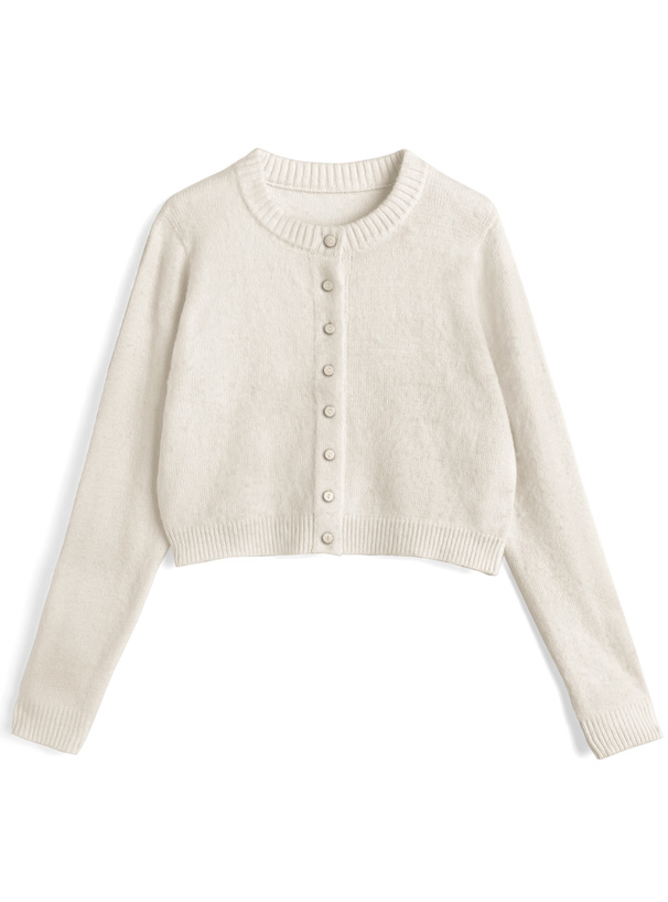 ベーシックニットカーディガン