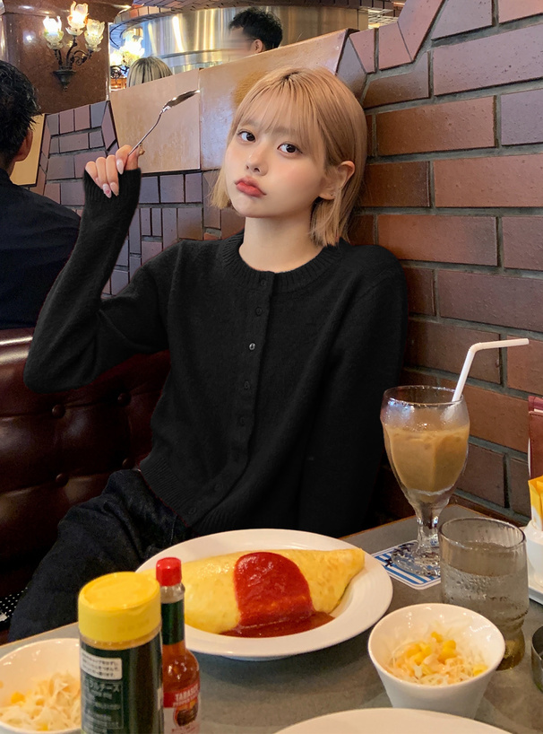 ベーシックニットカーディガン