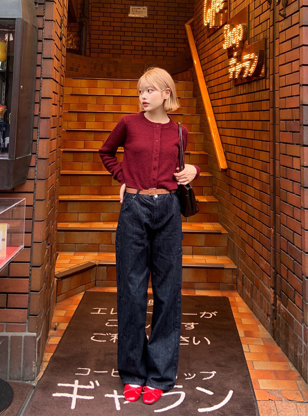 ベーシックニットカーディガン