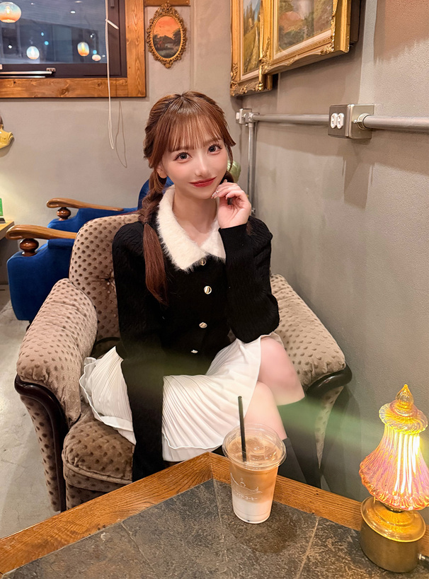 シャギーカラーケーブル編みニットカーディガン[dr836] | レディース