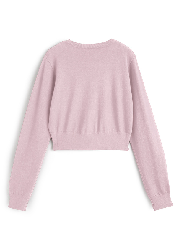 ゴールドボタンニットカーディガン