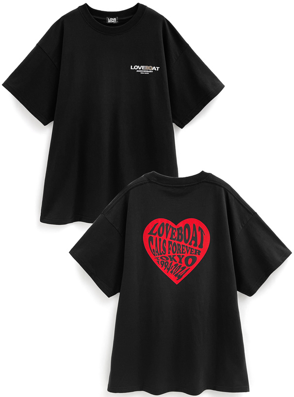 LOVE BOAT　ハートロゴTシャツ[ec230]