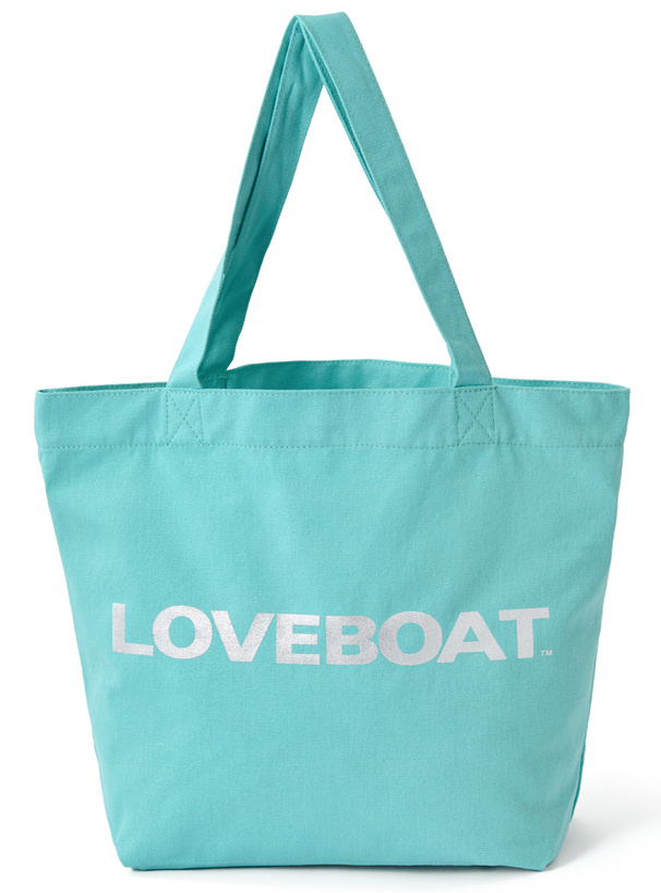 LOVE BOAT　ロゴプリントトートバッグ[ec240]