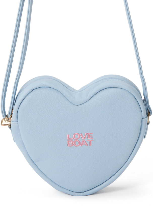 LOVE BOAT　ロゴハートショルダーバッグ