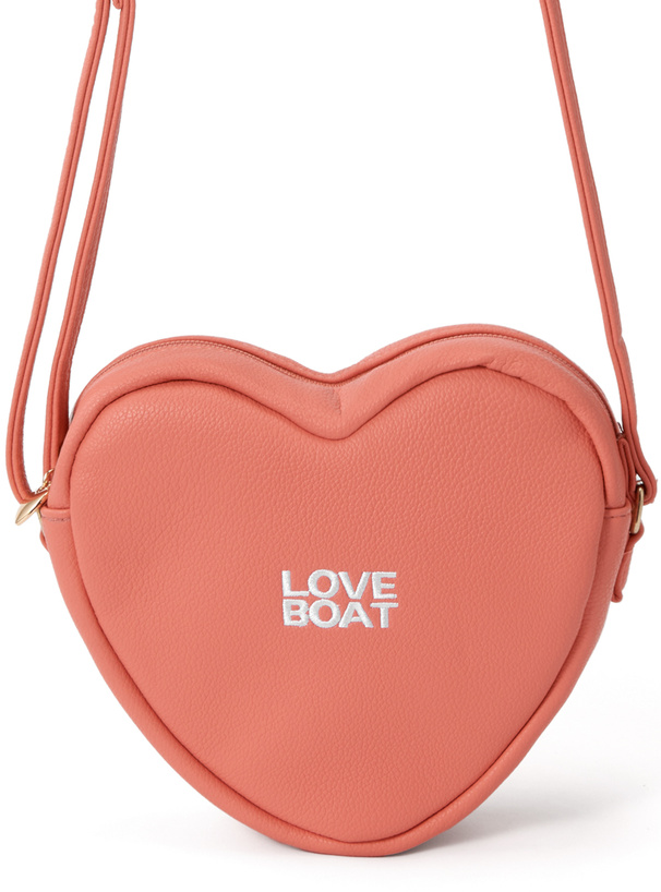 LOVE BOAT　ロゴハートショルダーバッグ