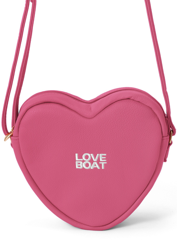 LOVE BOAT　ロゴハートショルダーバッグ
