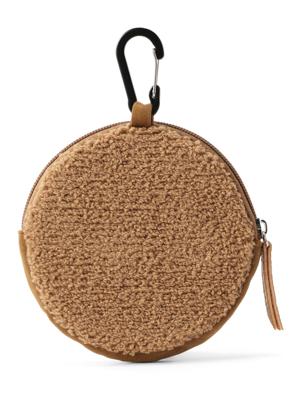 サンリオキャラクターズ　ハローキティレオパード柄サガラサークルポーチ