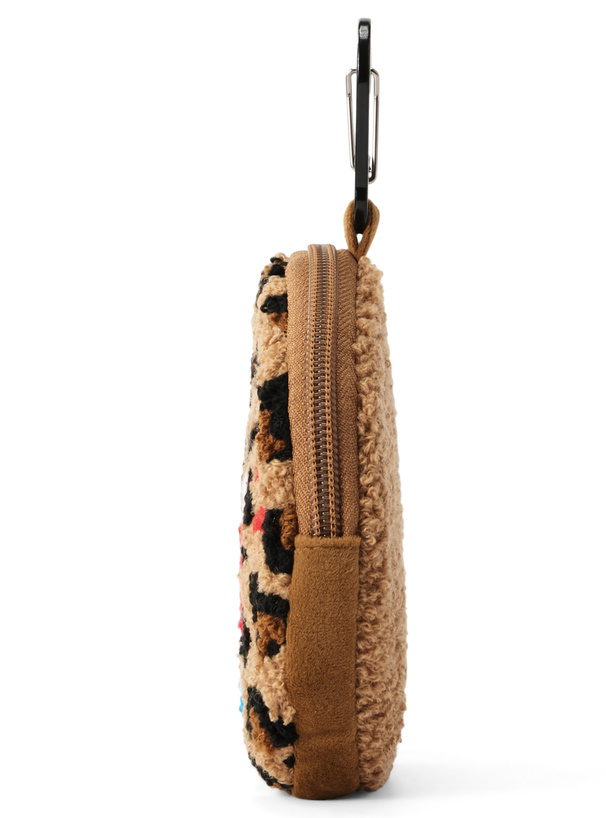 サンリオキャラクターズ　ハローキティレオパード柄サガラサークルポーチ