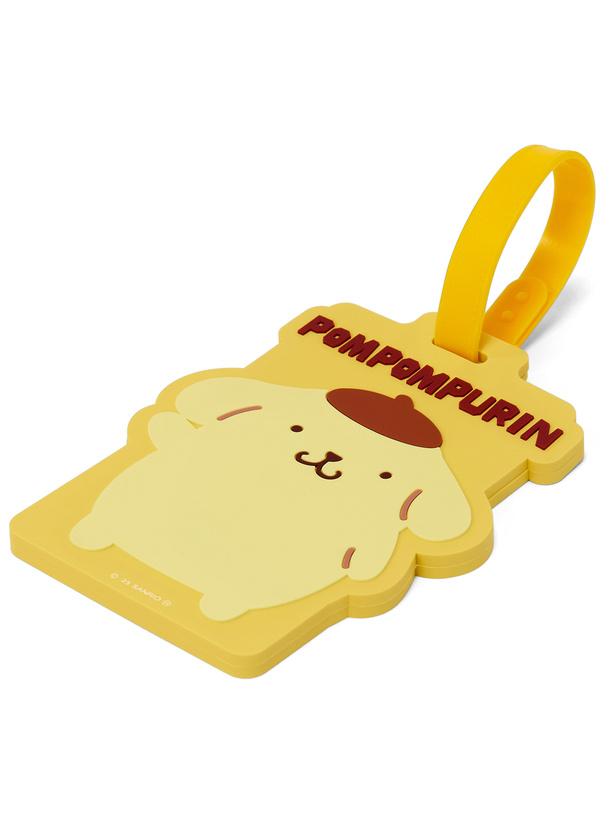 サンリオキャラクターズ ポムポムプリンラゲッジタグ[ec277