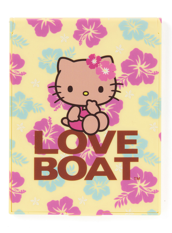 サンリオキャラクターズ LOVE BOAT 日焼けハローキティミラー[ec280